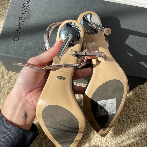 Tony Bianco Myra heel in gunmetal - Picture 3 of 4